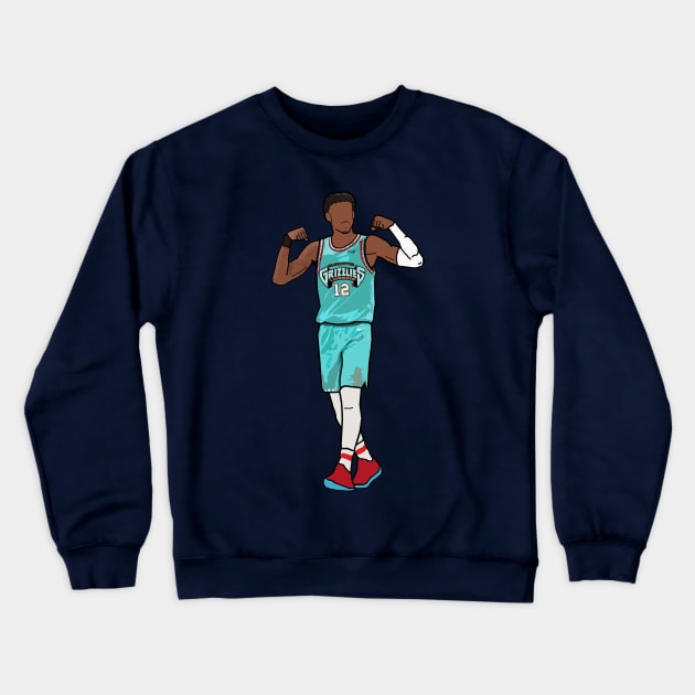 Ja Morant Flex 'Vancouver Grizzlies' x Memphis Grizzlies Crewneck Sweatshirt by xavierjfong